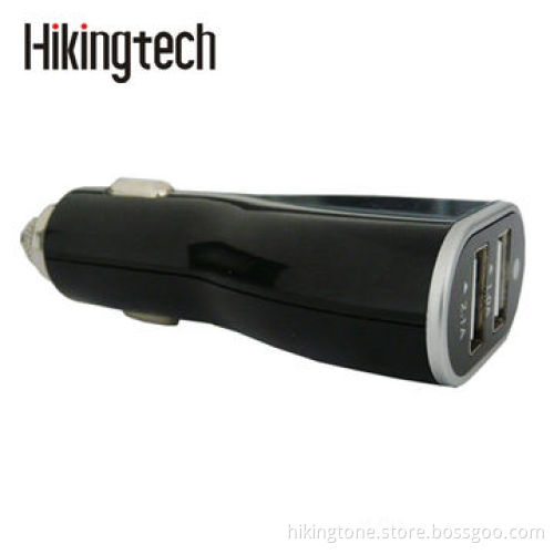 5V DC/1 + 2.1A Output Car Charger, Made of Fire-resistant Material, Auto-protection